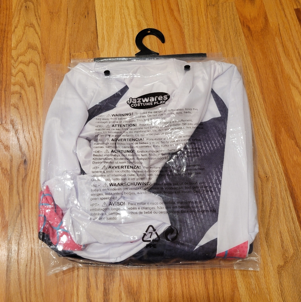 NIB Marvel Spiderman Spiderverse Spider-Gwen Costume Kids S 6/6X, Cosplay, Stacy - Picture 12 of 12